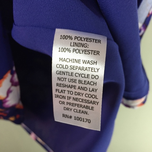 St Tropez West Floral Cold Shoulder Blouse Large - Picture 9 of 9